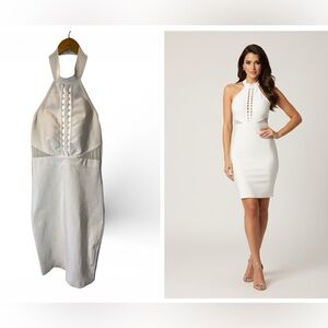 WOW Couture White Backless Dress